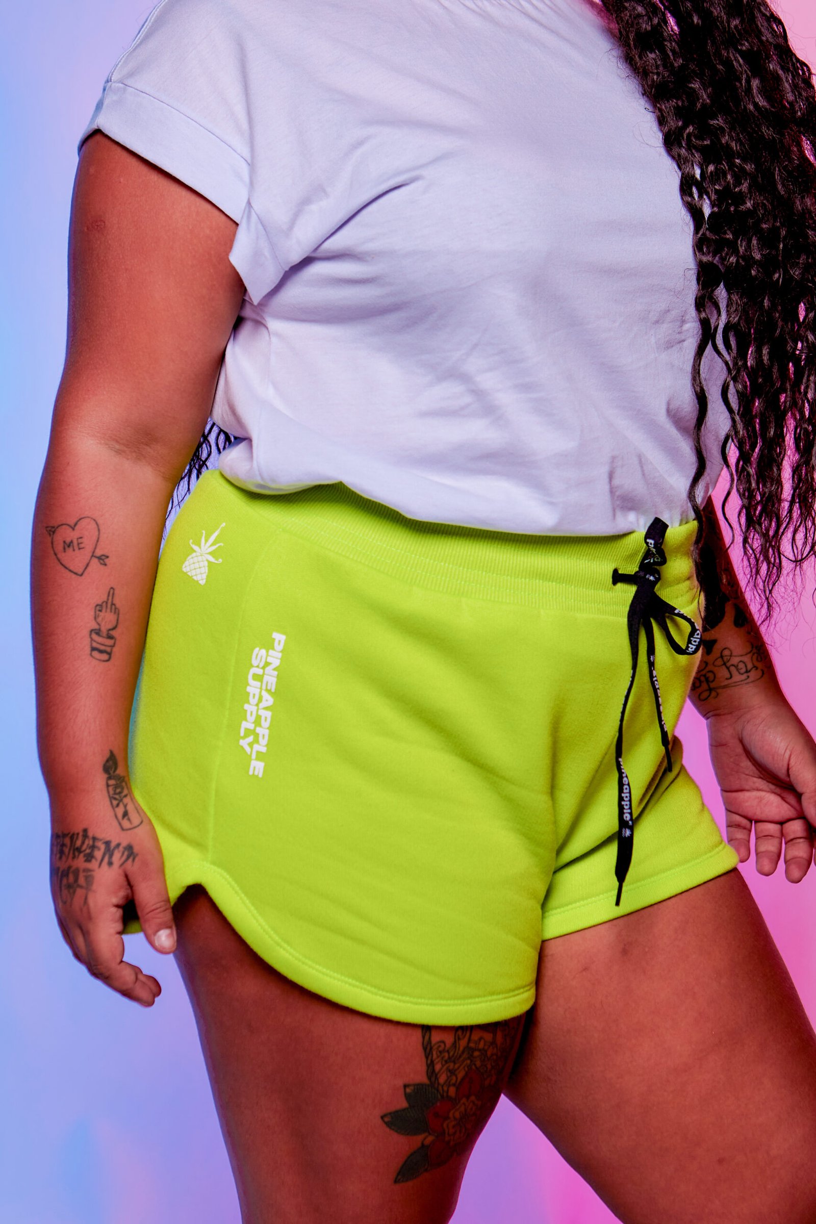 Short Moletom Pineapple Verde